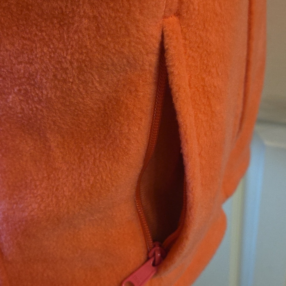 Columbia Vibrant Orange Full Zip Fleece Jacket - Picture 12 of 16